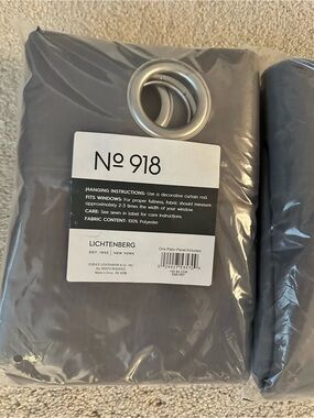 No. 918 Emily Voile Sheer Grommet Sliding Patio Curtain Panel, Single Panel Gray